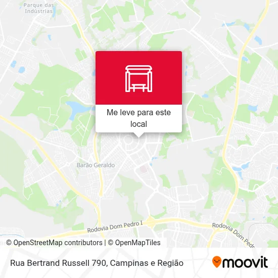 Rua Bertrand Russell 790 mapa