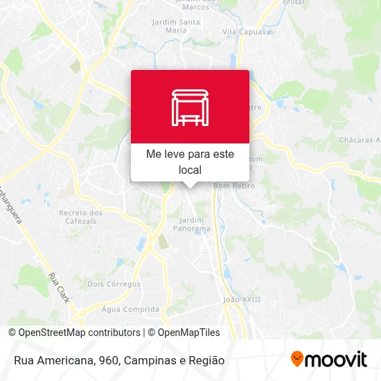Rua Americana, 960 mapa