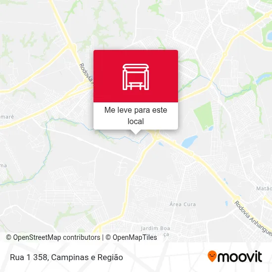 Rua 1 358 mapa
