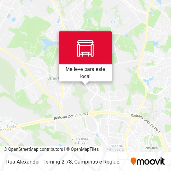 Rua Alexander Fleming 2-78 mapa