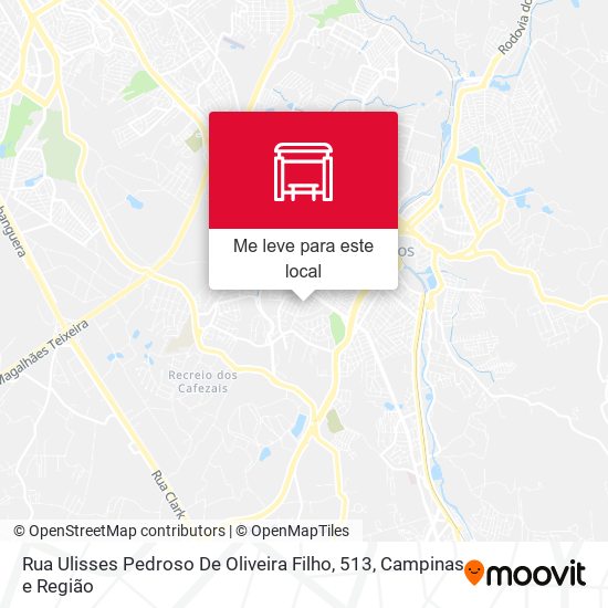 Rua Ulisses Pedroso De Oliveira Filho, 513 mapa