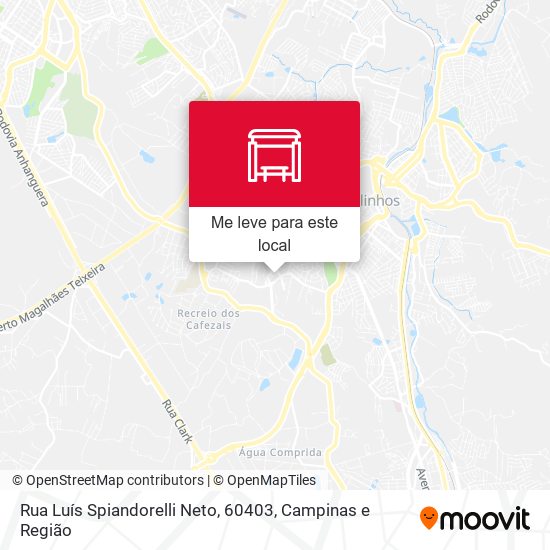 Rua Luís Spiandorelli Neto, 60403 mapa