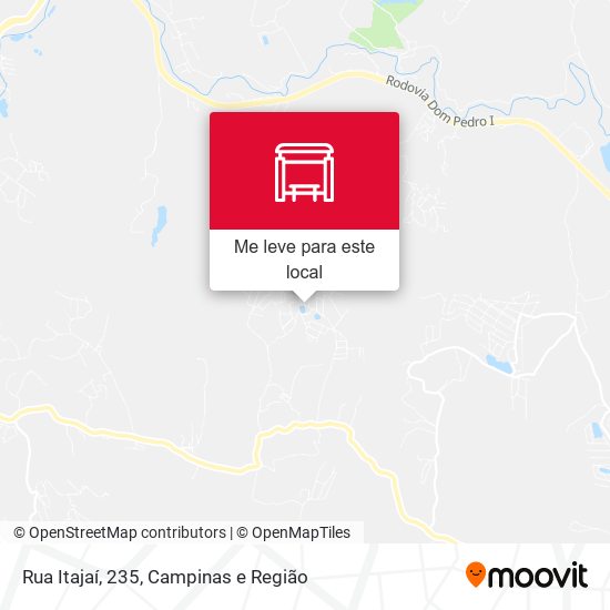 Rua Itajaí, 235 mapa