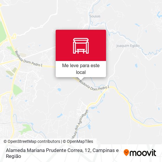 Alameda Mariana Prudente Correa, 12 mapa