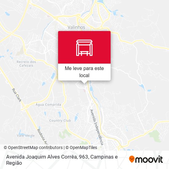 Avenida Joaquim Alves Corrêa, 963 mapa