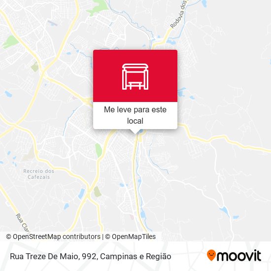 Rua Treze De Maio, 992 mapa