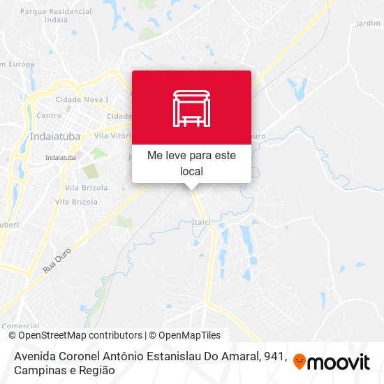 Avenida Coronel Antônio Estanislau Do Amaral, 941 mapa