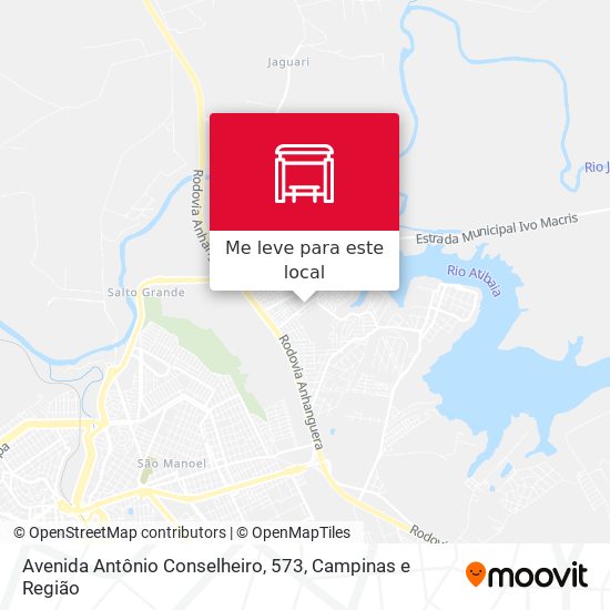 Avenida Antônio Conselheiro, 573 mapa