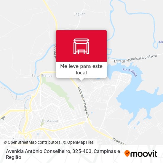 Avenida Antônio Conselheiro, 325-403 mapa