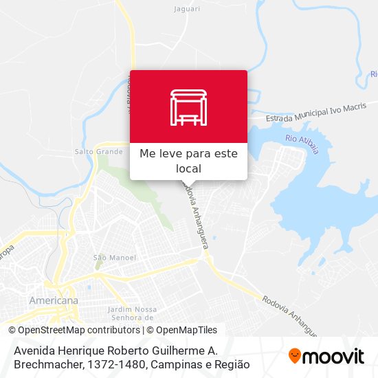 Avenida Henrique Roberto Guilherme A. Brechmacher, 1372-1480 mapa