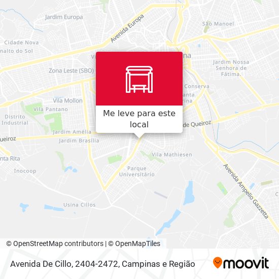 Avenida De Cillo, 2404-2472 mapa