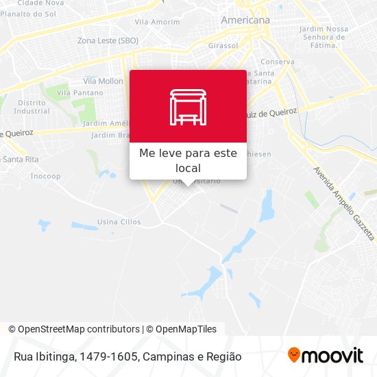 Rua Ibitinga, 1479-1605 mapa