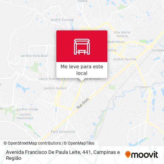 Avenida Francisco De Paula Leite, 441 mapa