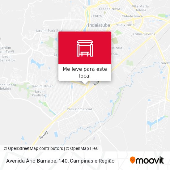 Avenida Ário Barnabé, 140 mapa
