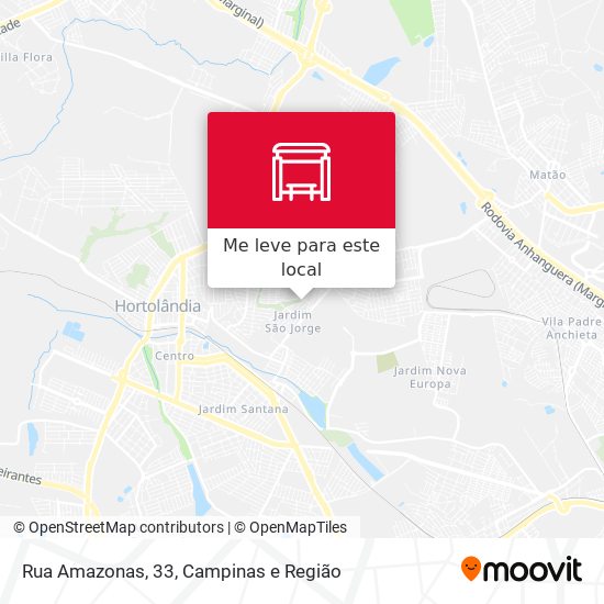 Rua Amazonas, 33 mapa