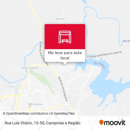 Rua Luís Otávio, 10-50 mapa