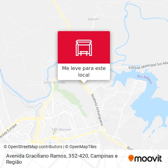 Avenida Graciliano Ramos, 352-420 mapa