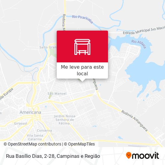 Rua Basílio Dias, 2-28 mapa