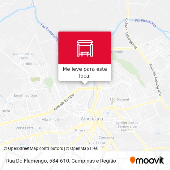 Rua Do Flamengo, 584-610 mapa