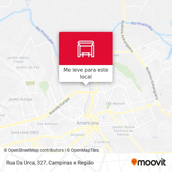 Rua Da Urca, 327 mapa