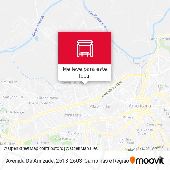 Avenida Da Amizade, 2513-2603 mapa