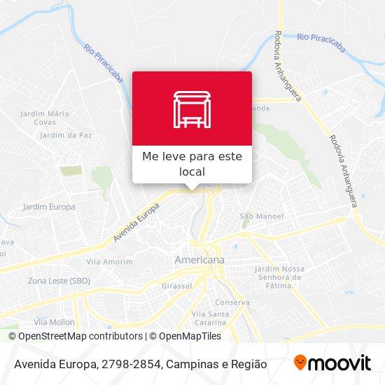 Avenida Europa, 2798-2854 mapa