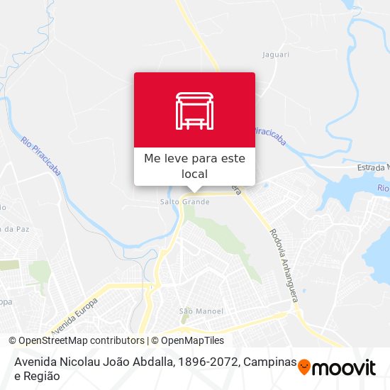 Avenida Nicolau João Abdalla, 1896-2072 mapa