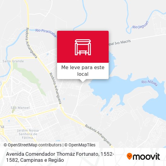 Avenida Comendador Thomáz Fortunato, 1552-1582 mapa
