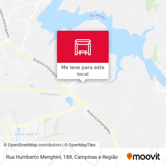 Rua Humberto Menghini, 188 mapa