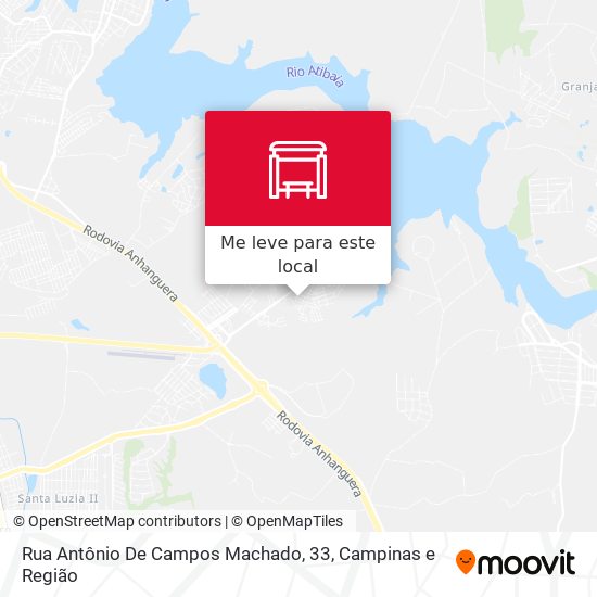 Rua Antônio De Campos Machado, 33 mapa