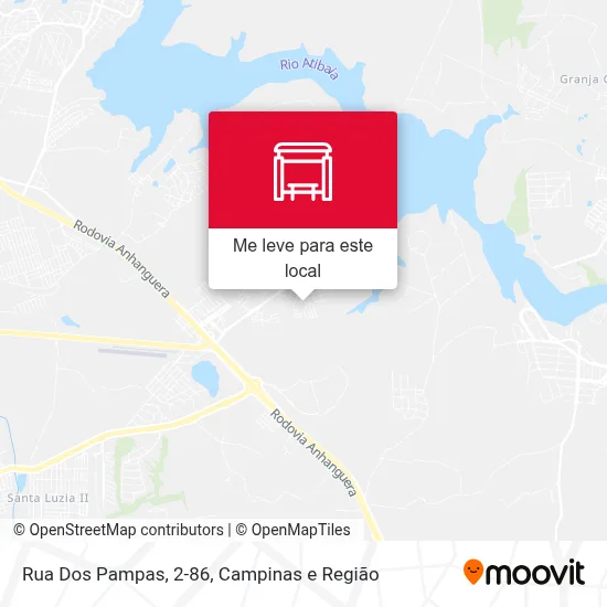 Rua Dos Pampas, 2-86 mapa