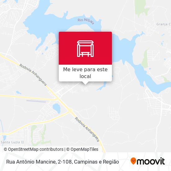Rua Antônio Mancine, 2-108 mapa