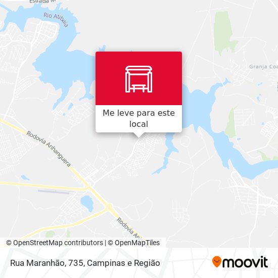 Rua Maranhão, 735 mapa