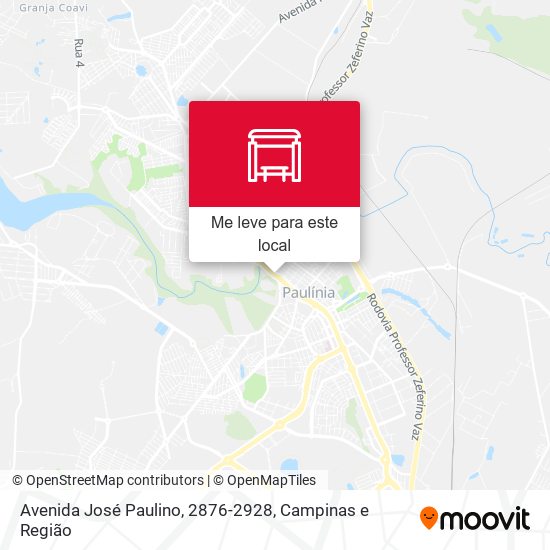 Avenida José Paulino, 2876-2928 mapa