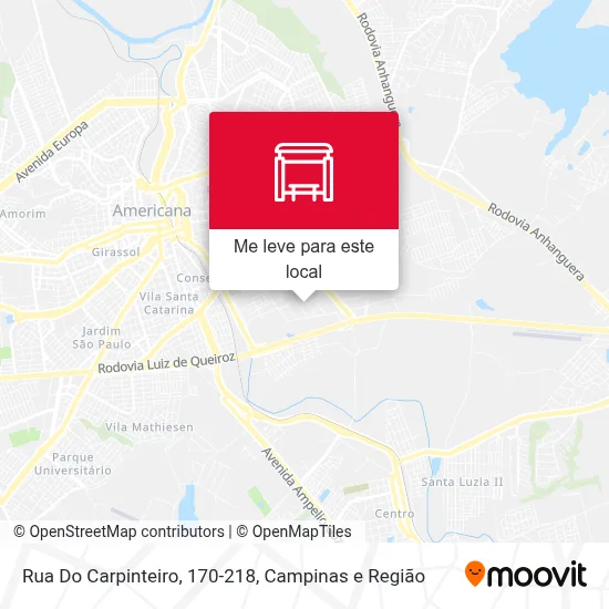 Rua Do Carpinteiro, 170-218 mapa