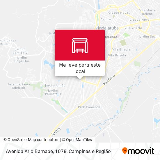 Avenida Ário Barnabé, 1078 mapa