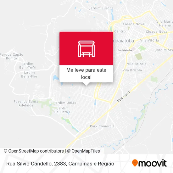 Rua Silvio Candello, 2383 mapa