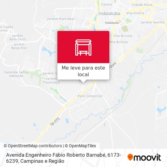 Avenida Engenheiro Fábio Roberto Barnabé, 6173-6239 mapa