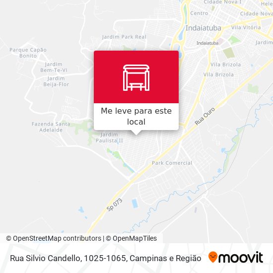 Rua Silvio Candello, 1025-1065 mapa