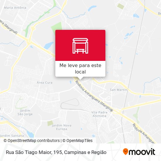 Rua São Tiago Maior, 195 mapa