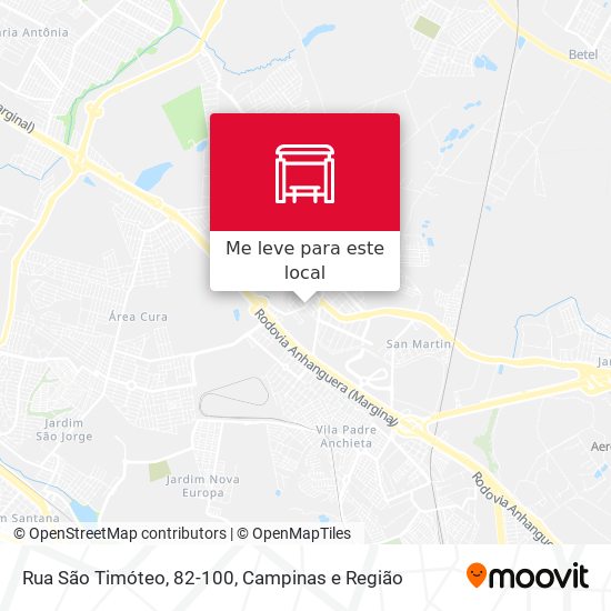 Rua São Timóteo, 82-100 mapa