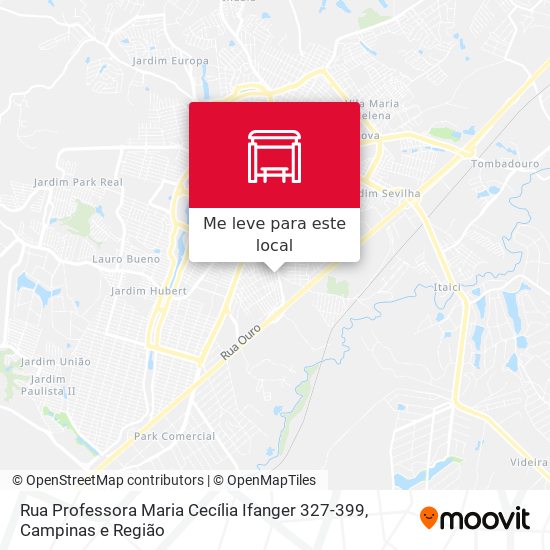 Rua Professora Maria Cecília Ifanger 327-399 mapa