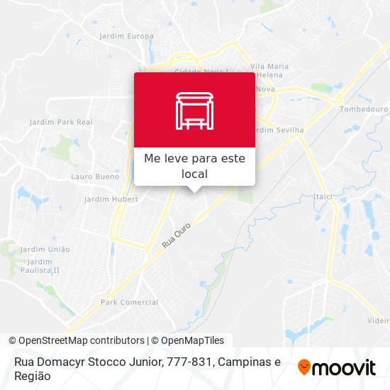 Rua Domacyr Stocco Junior, 777-831 mapa