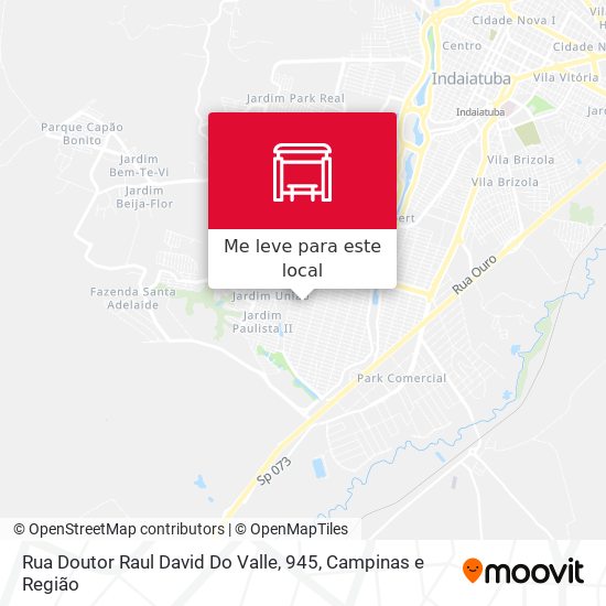 Rua Doutor Raul David Do Valle, 945 mapa
