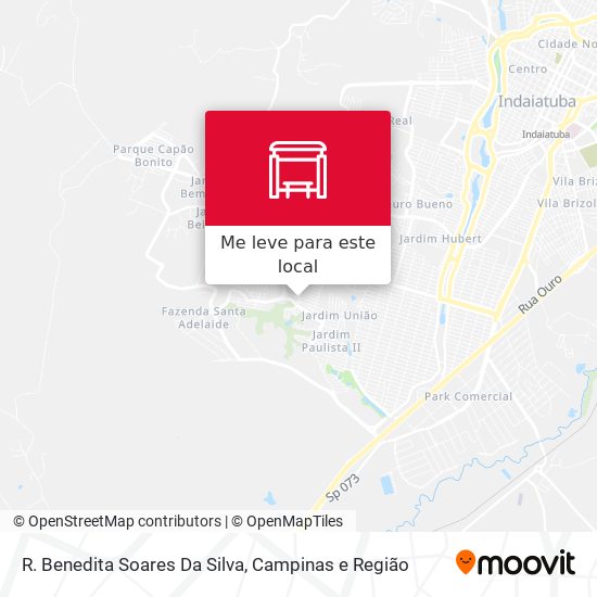 R. Benedita Soares Da Silva mapa