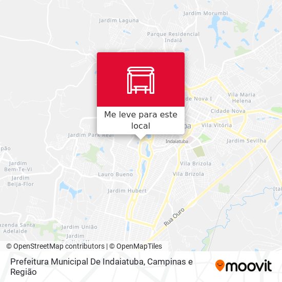 Prefeitura Municipal De Indaiatuba mapa
