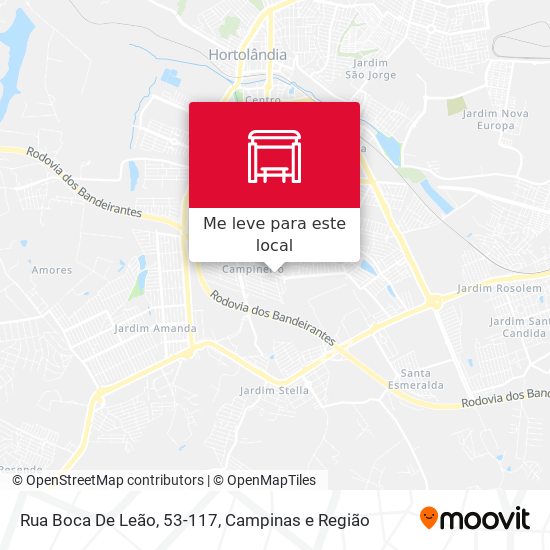 Rua Boca De Leão, 53-117 mapa