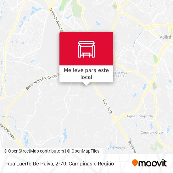 Rua Laérte De Paiva, 2-70 mapa