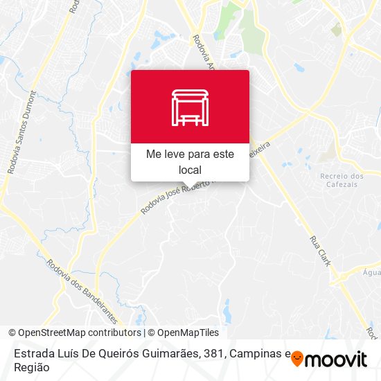 Estrada Luís De Queirós Guimarães, 381 mapa