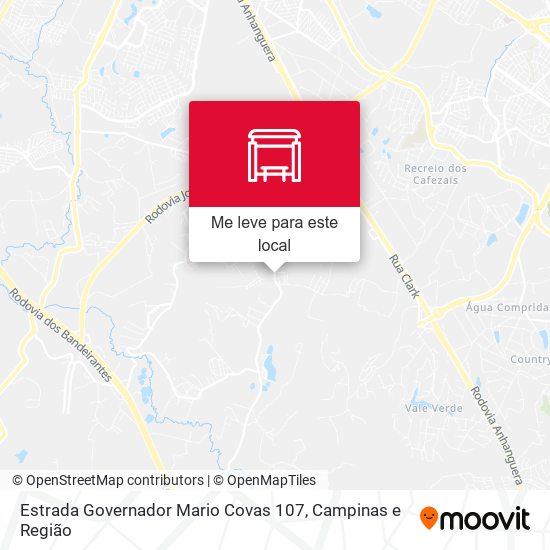 Estrada Governador Mario Covas 107 mapa